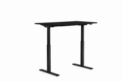 Skrivbord Smart - Svart/Svart Höj/Sänkbart, 120cm - KARE Design