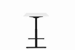 Skrivbord Smart - Vit/SvartHöj/Sänkbart, 160cm - KARE Design