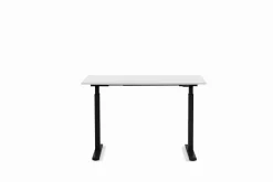 Skrivbord Smart - Vit/Svart Höj/Sänkbart, 120cm - KARE Design