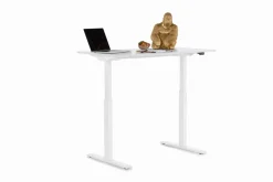 Skrivbord Smart - Vit/Vit Höj/Sänkbart, 120cm - KARE Design