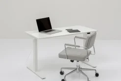 Skrivbord Smart - Vit/Vit Höj/Sänkbart, 120cm - KARE Design
