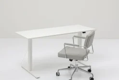 Skrivbord Smart - Vit/Vit Höj/Sänkbart, 120cm - KARE Design