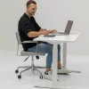 Skrivbord Smart - Vit/Vit Höj/Sänkbart, 140cm - KARE Design