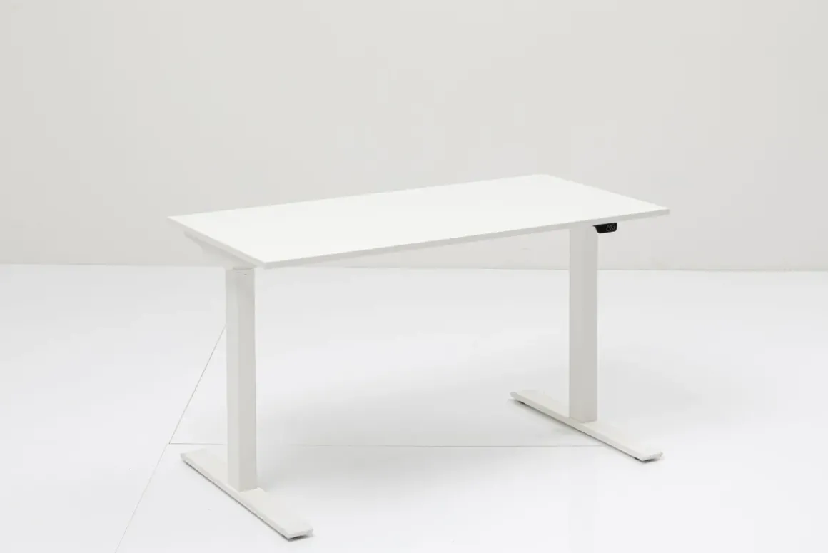 Skrivbord Smart - Vit/Vit Höj/Sänkbart, 140cm - KARE Design