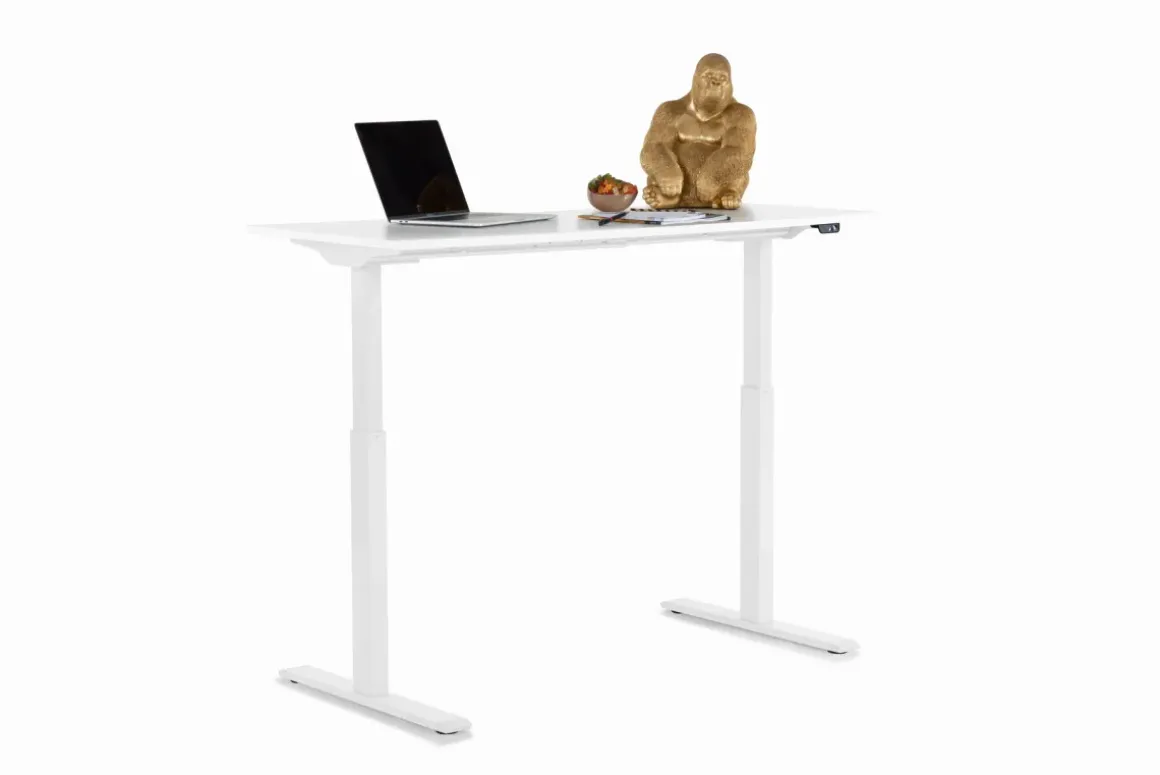 Skrivbord Smart - Vit/Vit Höj/Sänkbart, 140cm - KARE Design