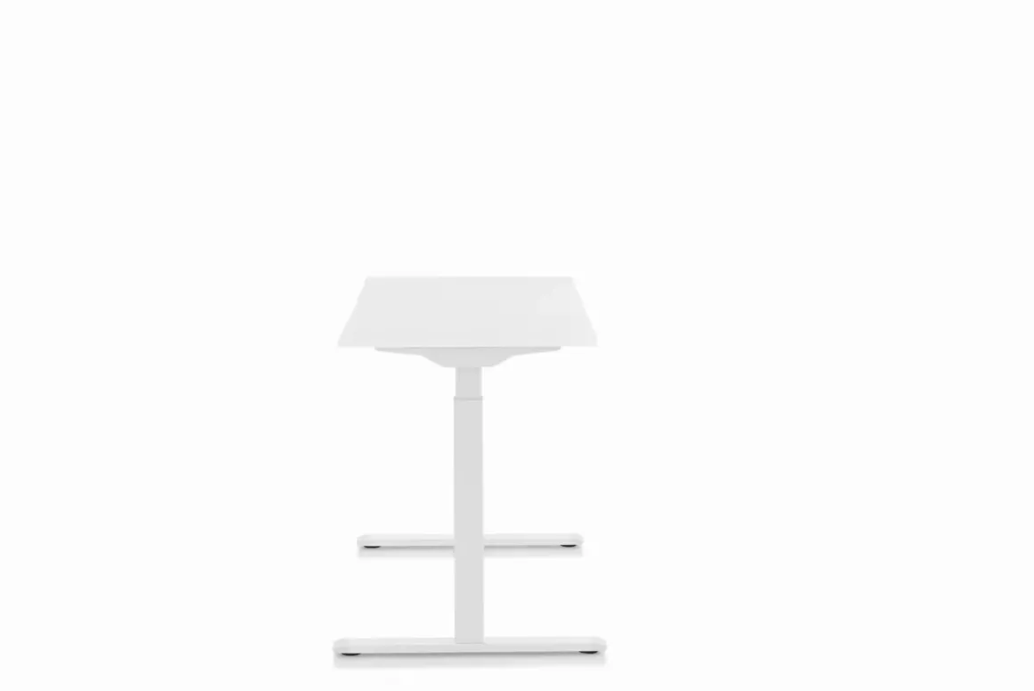 Skrivbord Smart - Vit/Vit Höj/Sänkbart, 140cm - KARE Design