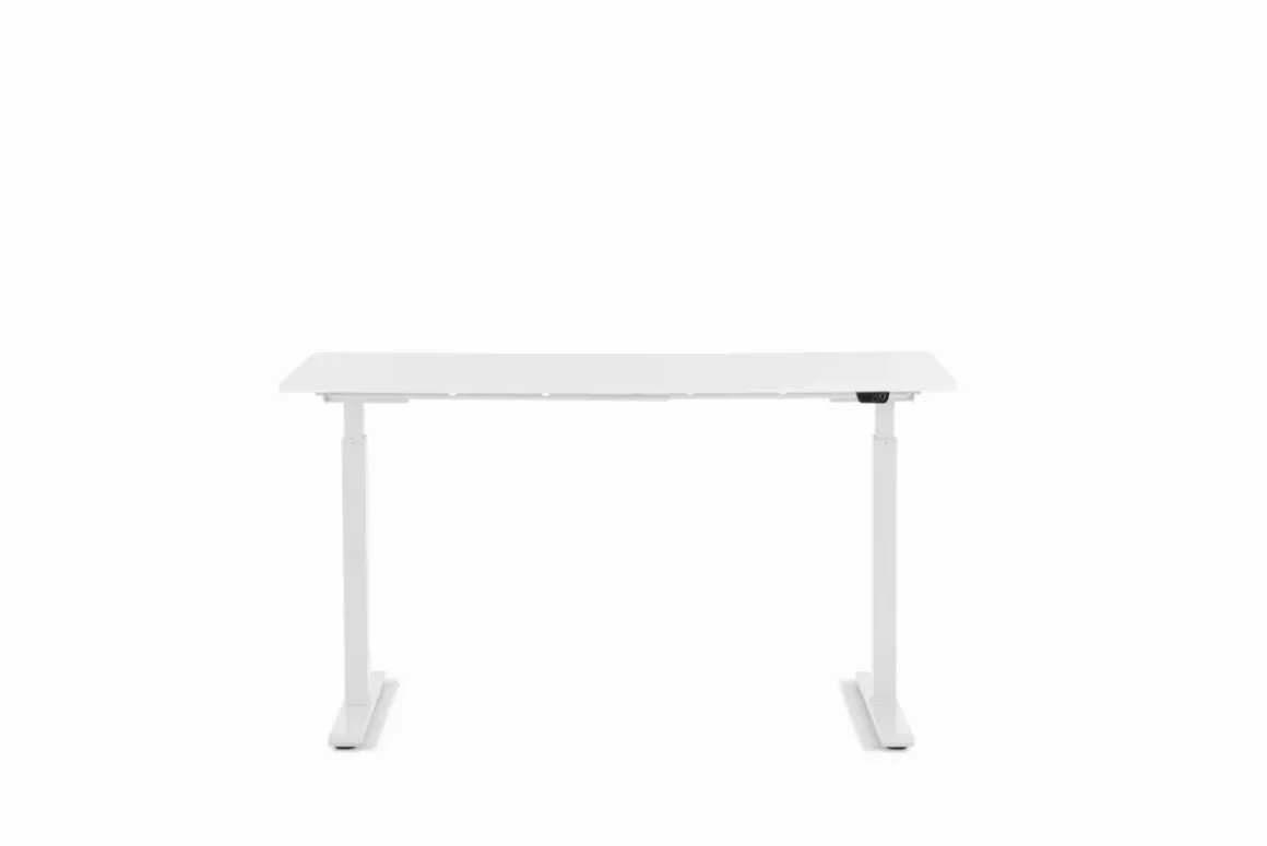 Skrivbord Smart - Vit/Vit Höj/Sänkbart, 140cm - KARE Design