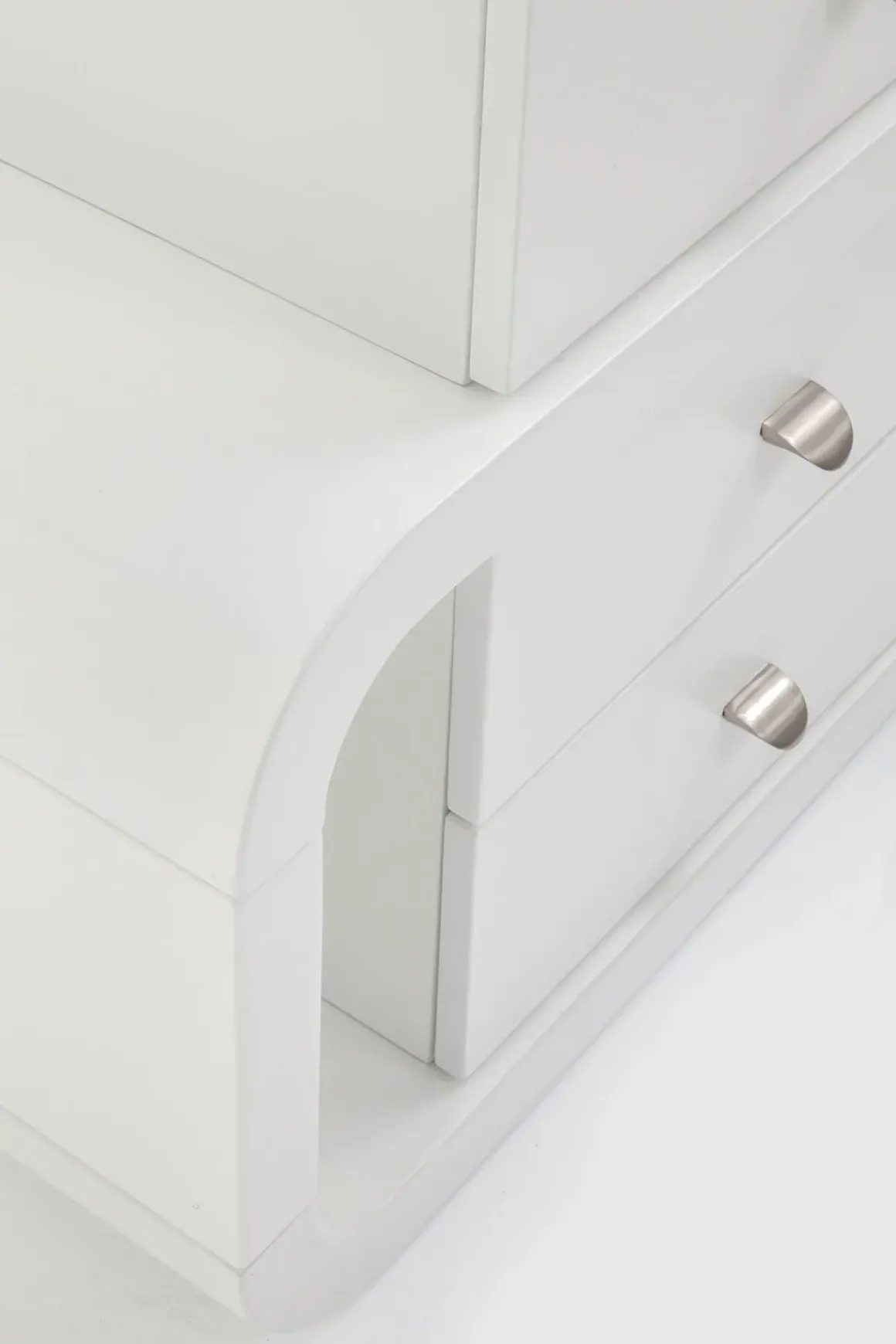 Skrivbord Snake - Vit, 150cm - KARE Design