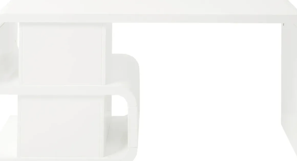 Skrivbord Snake - Vit, 150cm - KARE Design