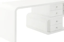 Skrivbord Snake - Vit, 150cm - KARE Design
