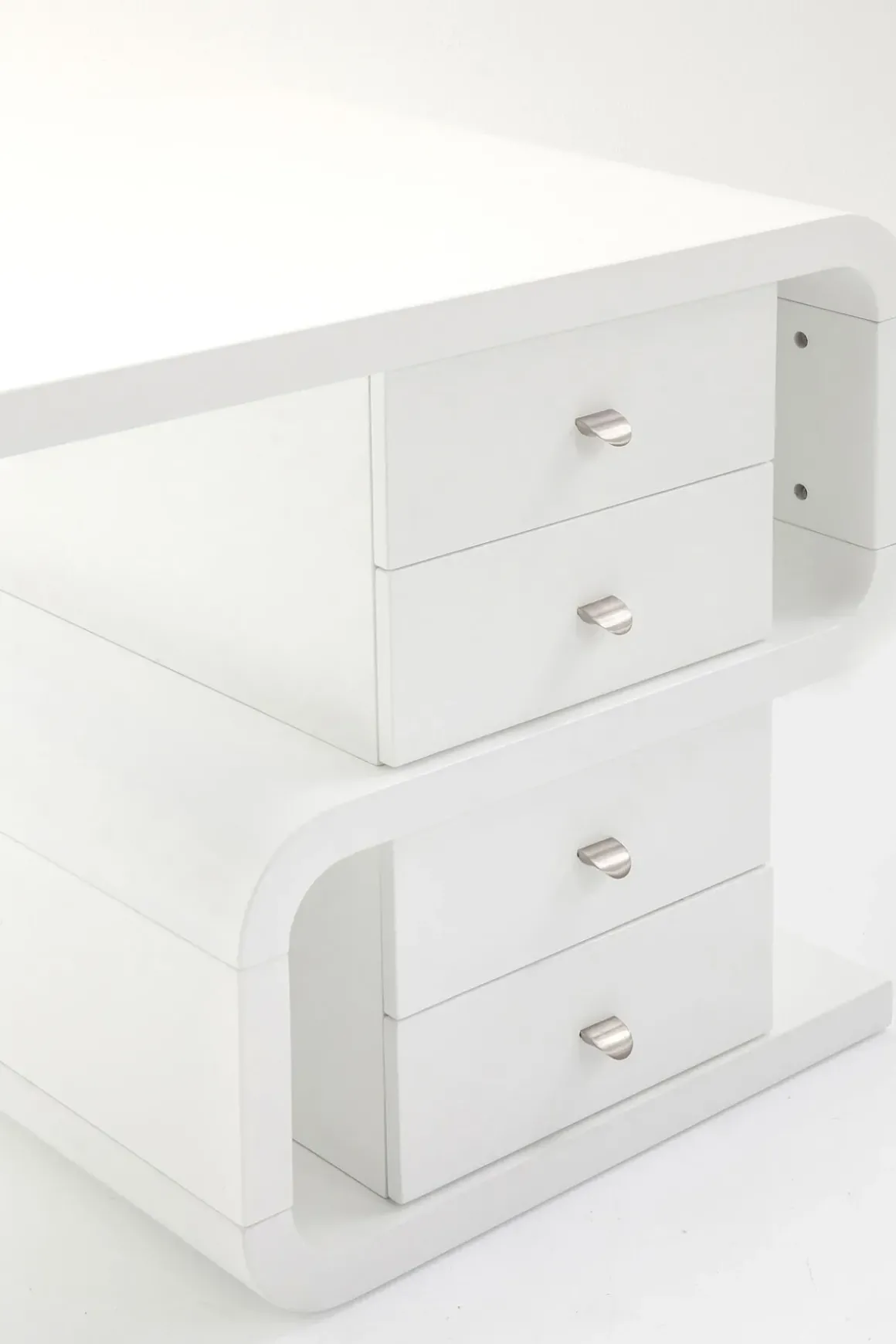 Skrivbord Snake - Vit, 150cm - KARE Design