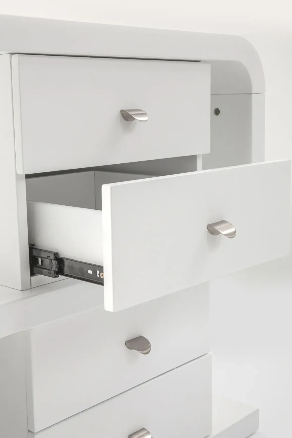 Skrivbord Snake - Vit, 150cm - KARE Design