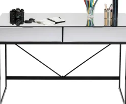 Skrivbord Soran - Svart, 120x50cm - KARE Design