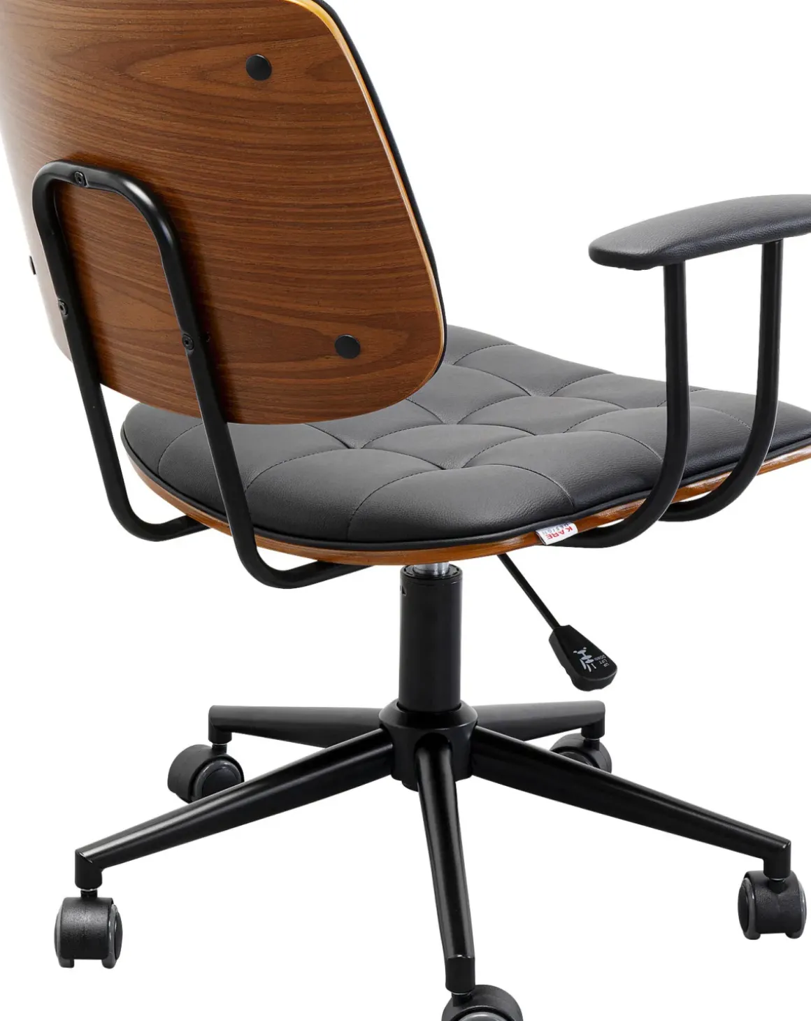 Skrivbordsstol Nelly - Svart - KARE Design
