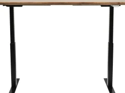 Skrivbord Symphony - Massivt Trä/Svart Höj/Sänkbart, 160cm - KARE Design