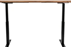 Skrivbord Symphony - Rustikt Trä/Svart, 200cm Höj/Sänkbart: 70-120cm - KARE Design