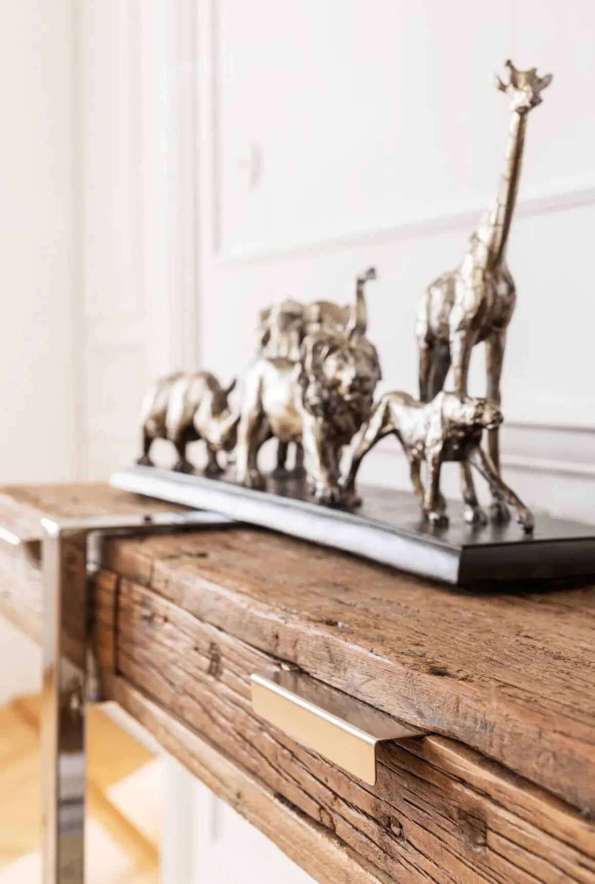 Skulptur Animal Journey - Dekor Safari, 71cm - KARE Design