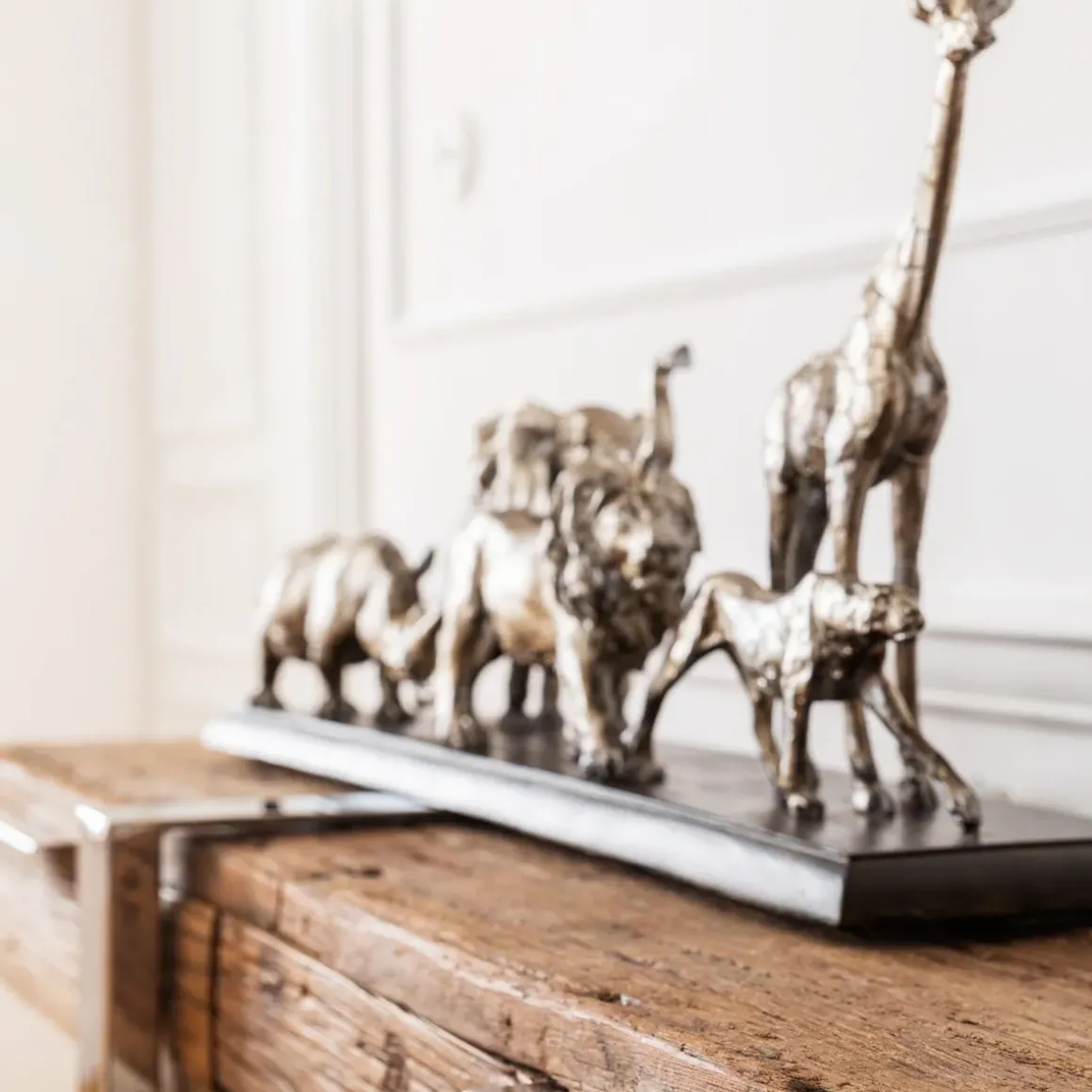Skulptur Animal Journey - Dekor Safari, 71cm - KARE Design