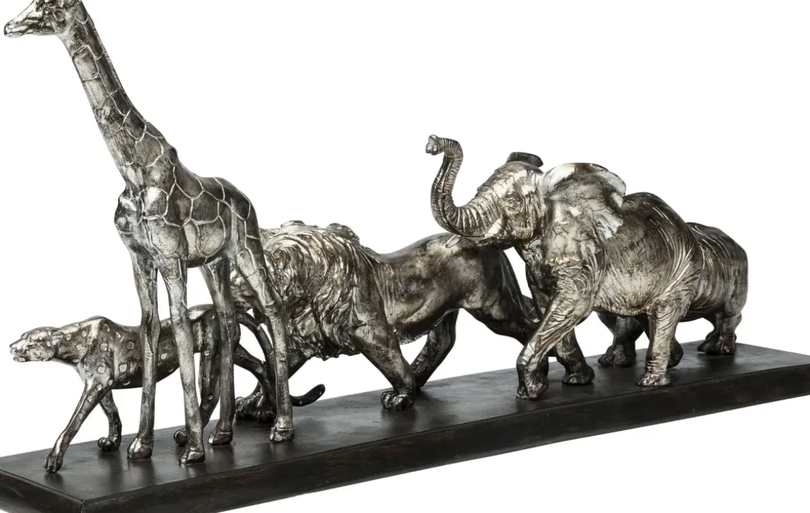 Skulptur Animal Journey - Dekor Safari, 71cm - KARE Design