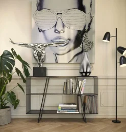 Skulptur Athlete - Dekor Silver, XL 100cm - KARE Design