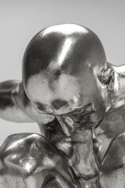 Skulptur Athlete - Dekor Silver, XL 100cm - KARE Design