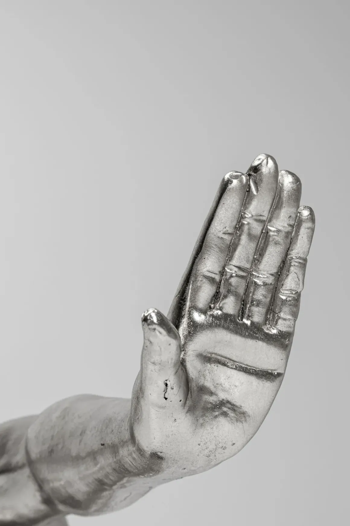 Skulptur Athlete - Dekor Silver, XL 100cm - KARE Design