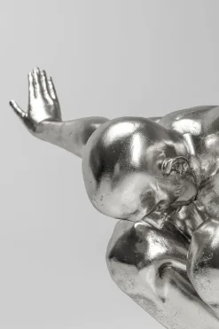 Skulptur Athlete - Dekor Silver, XL 100cm - KARE Design