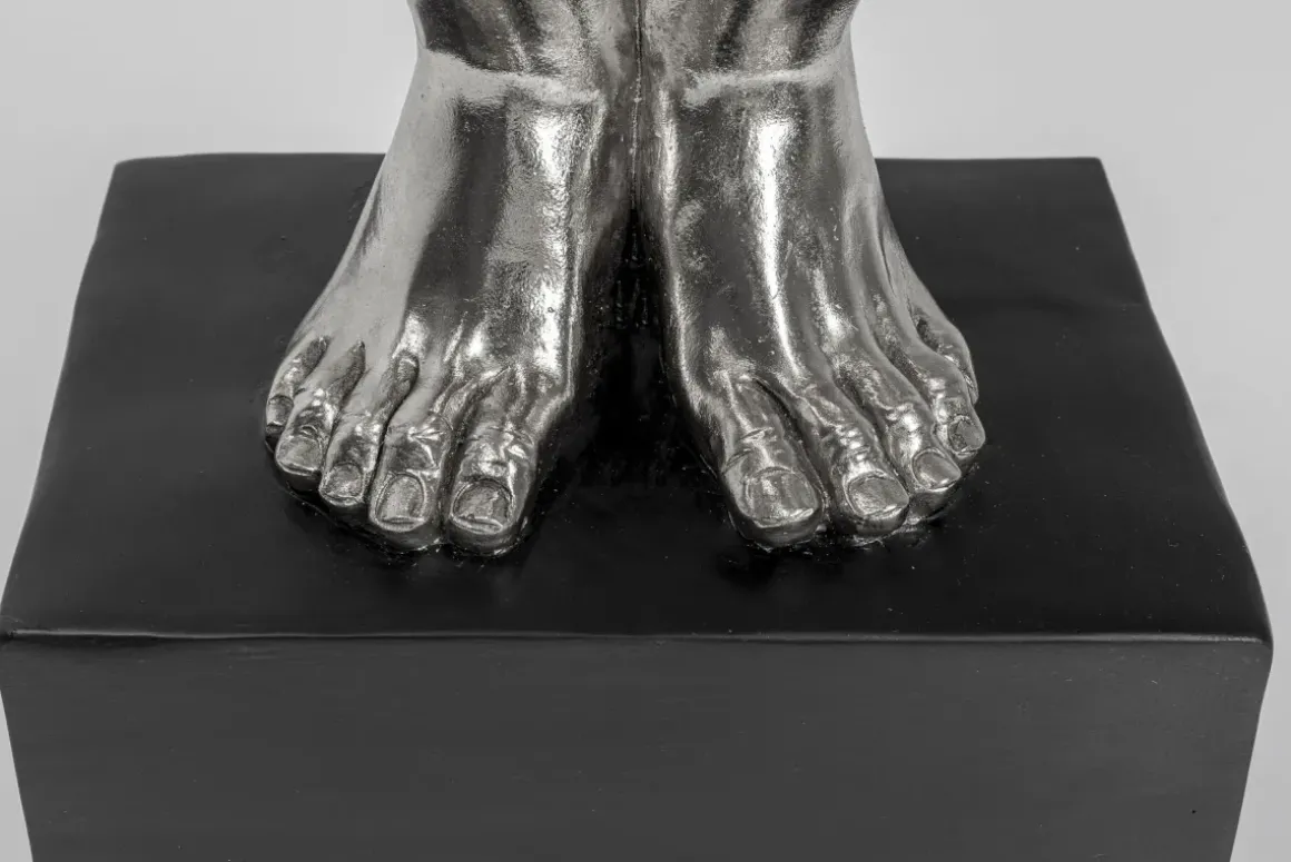 Skulptur Athlete - Dekor Silver, XL 100cm - KARE Design