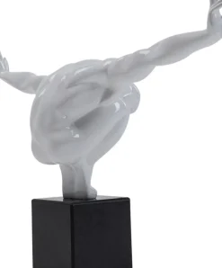 Skulptur Athlete - Dekor Vit, 43 cm - KARE Design