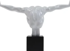 Skulptur Athlete - Dekor Vit, 43 cm - KARE Design