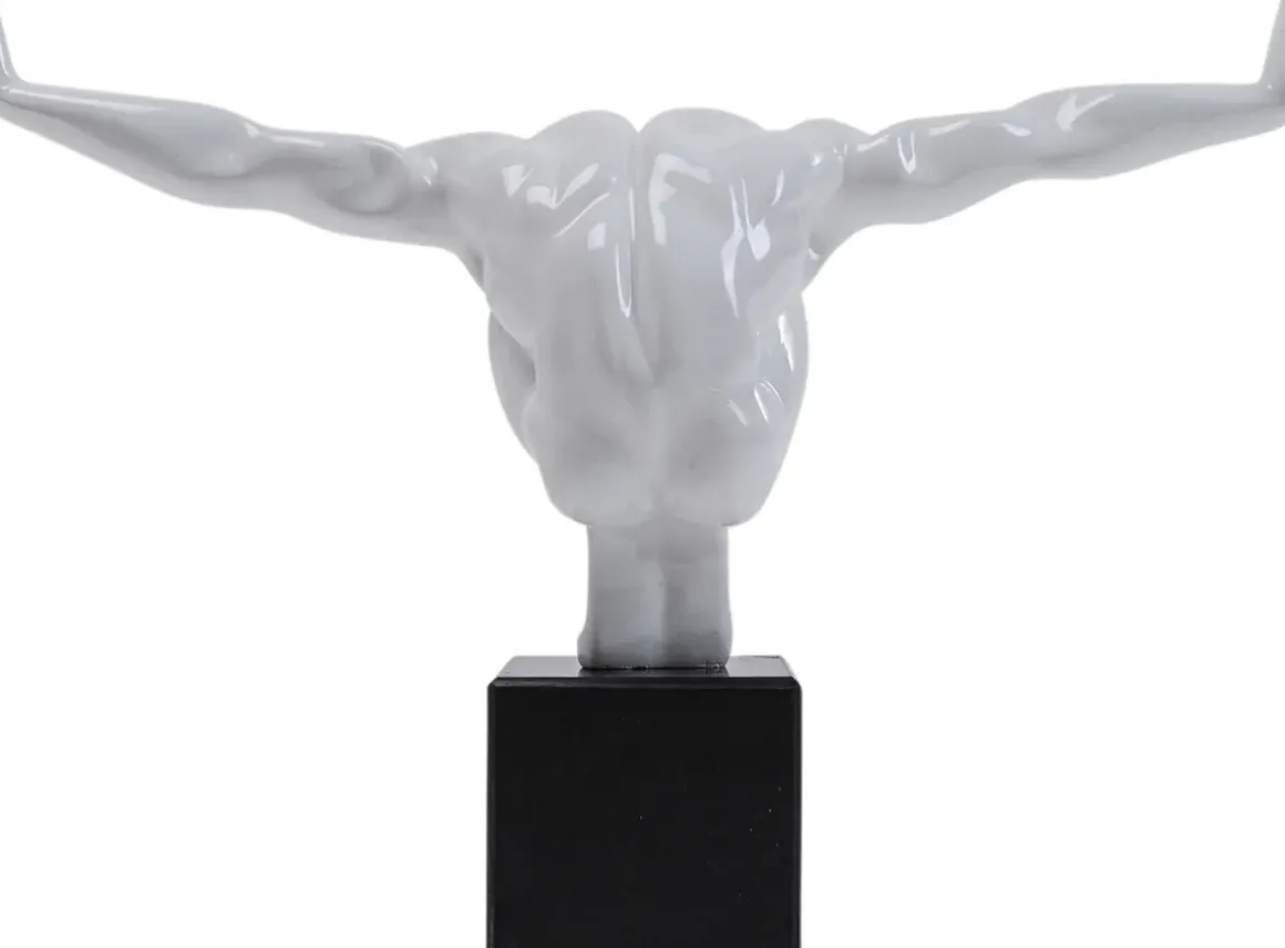 Skulptur Athlete - Dekor Vit, 43 cm - KARE Design