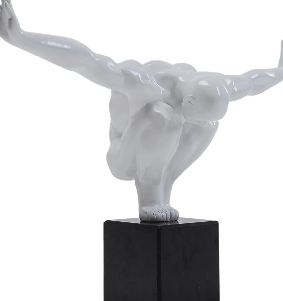 Skulptur Athlete - Dekor Vit, 43 cm - KARE Design