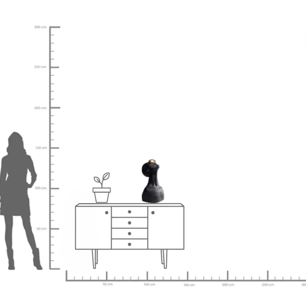 Skulptur Balancing - KARE Design