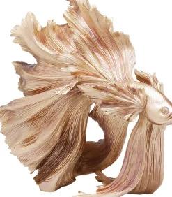 Skulptur Betta Fish - Dekorfigur Guld Fisk, 64cm - KARE Design