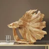 Skulptur Betta Fish - Dekorfigur Guld Fisk, 34cm - KARE Design
