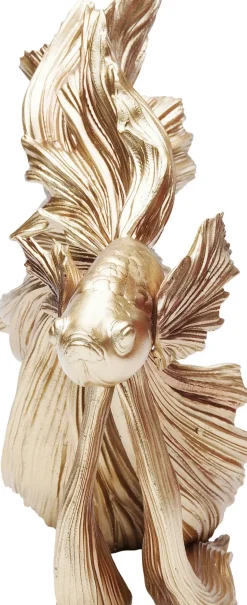 Skulptur Betta Fish - Dekorfigur Guld Fisk, 34cm - KARE Design