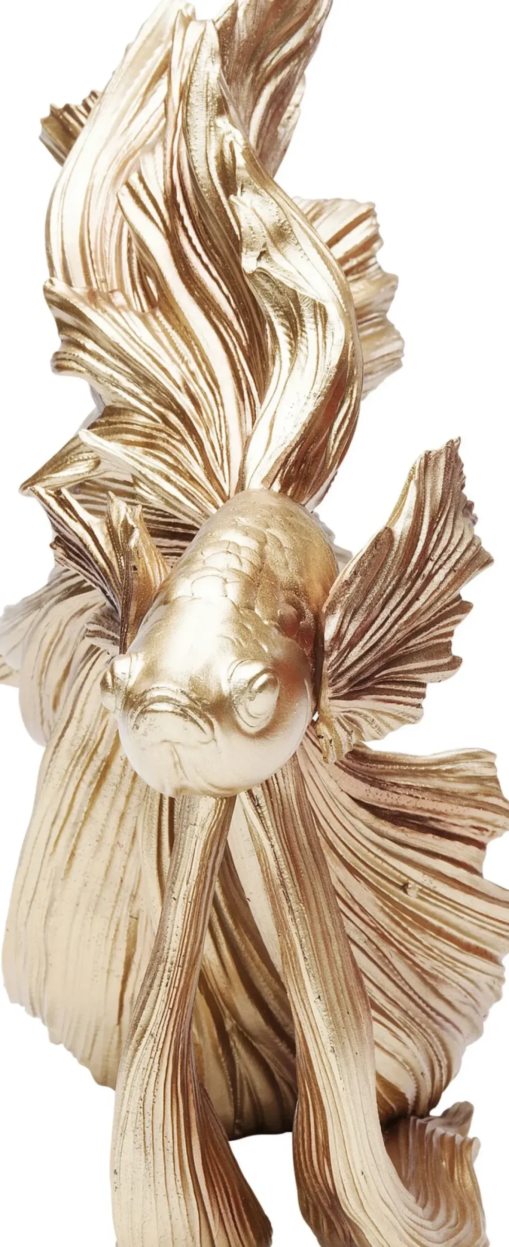 Skulptur Betta Fish - Dekorfigur Guld Fisk, 34cm - KARE Design