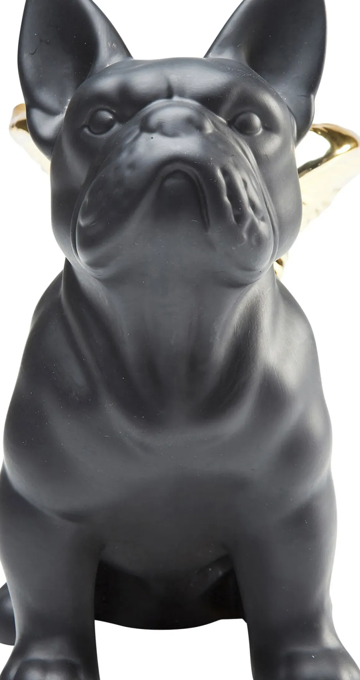 Skulptur Bulldog Angel Dog - Dekorfigur Sittande Hund - KARE Design