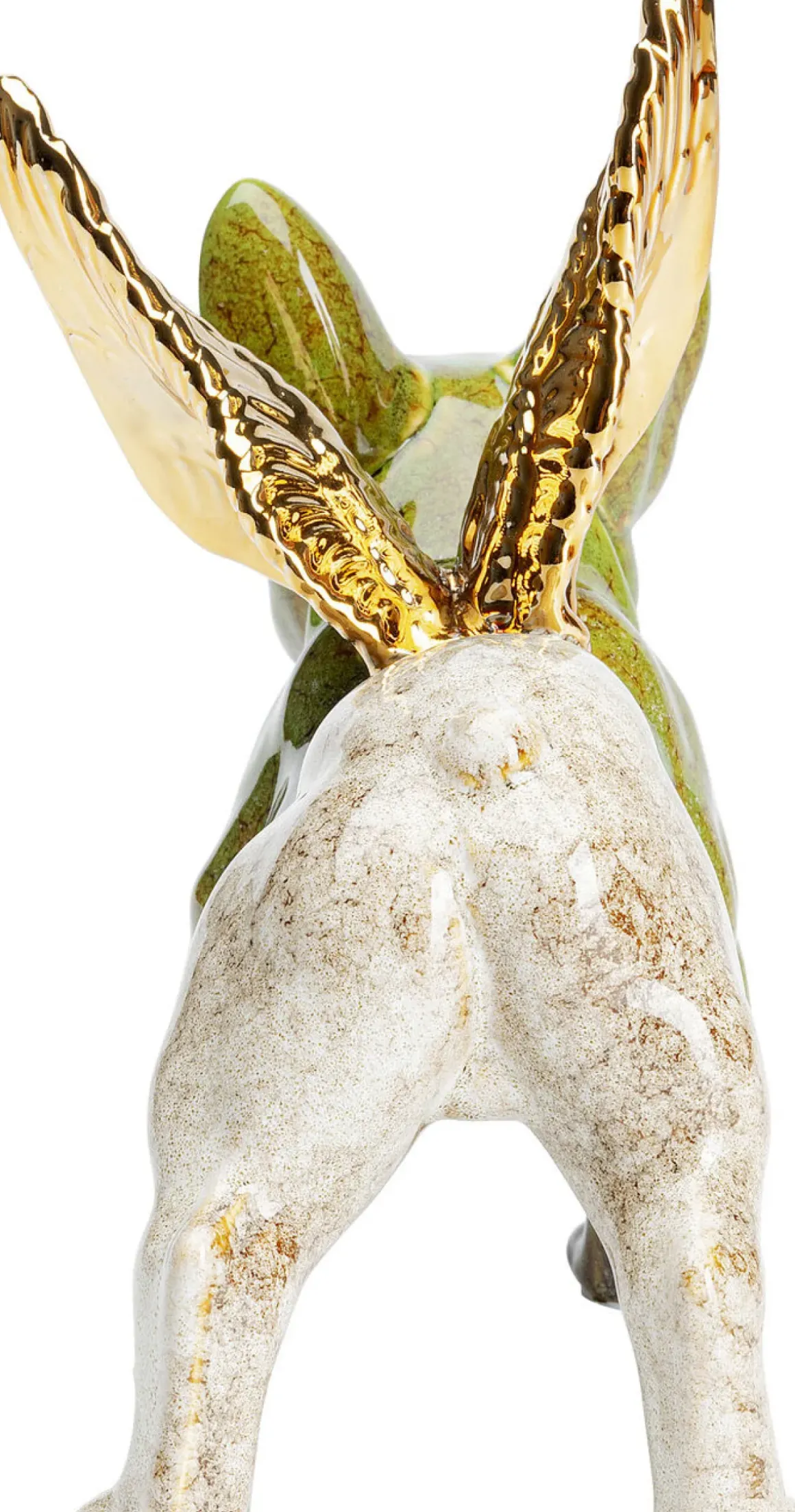 Skulptur Bulldog Angel - Grön - KARE Design