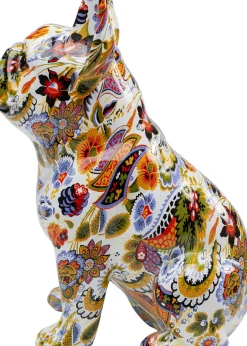 Skulptur Bulldog French - Dekor Sittande Hund Graffiti - KARE Design