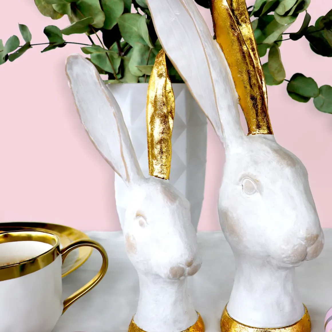 Skulptur Bunny Guld, 30cm - KARE Design