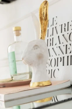 Skulptur Bunny Guld, 30cm - KARE Design