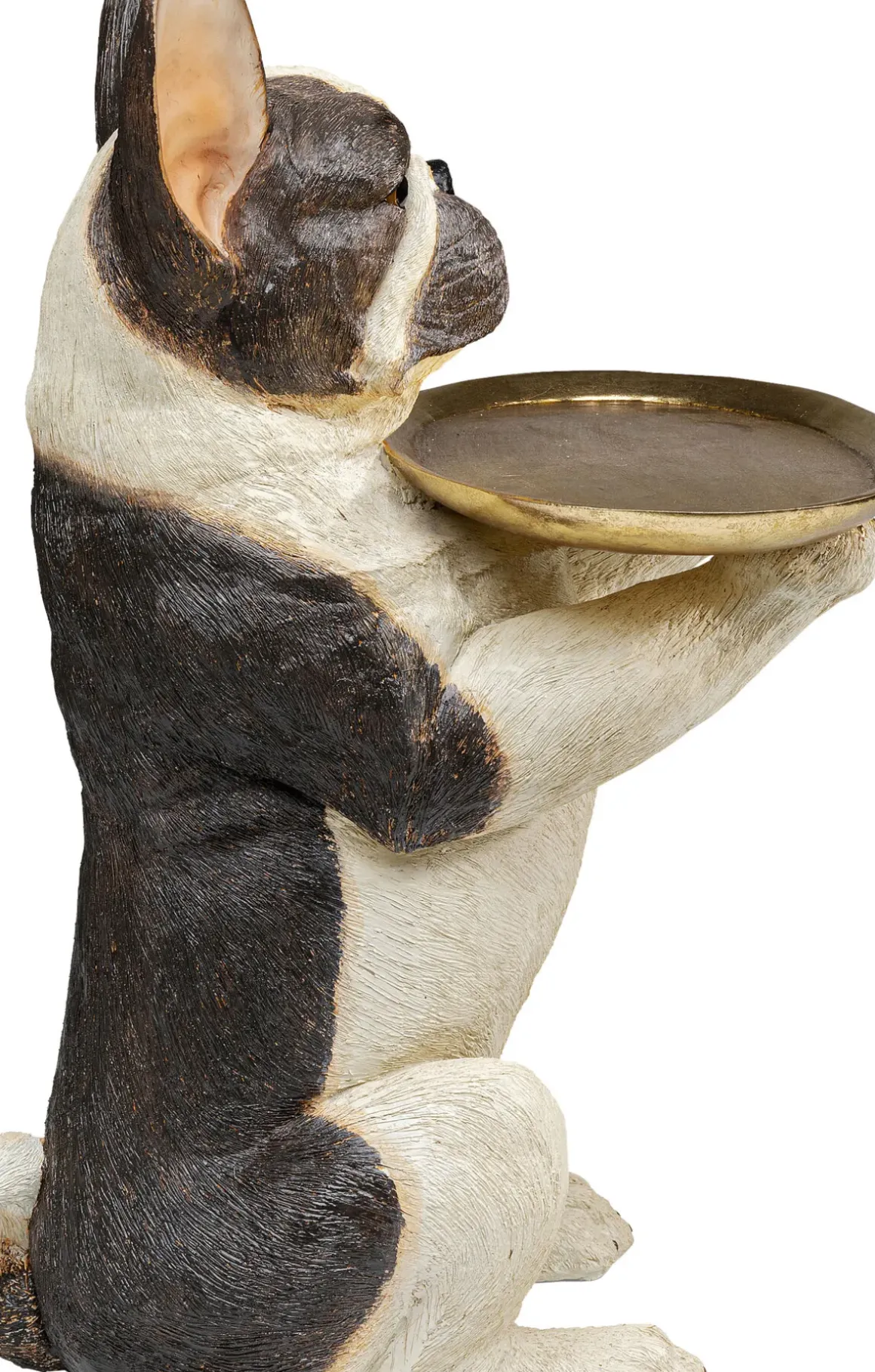 Skulptur Butler Bully - Hund med Bricka - KARE Design