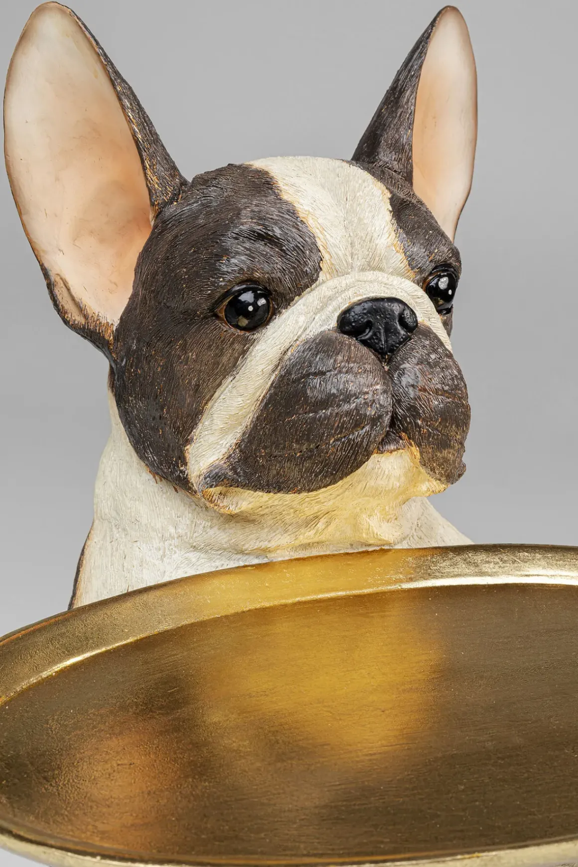 Skulptur Butler Bully - Hund med Bricka - KARE Design