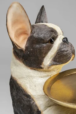 Skulptur Butler Bully - Hund med Bricka - KARE Design