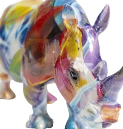 Skulptur Coloured Rhino - KARE Design