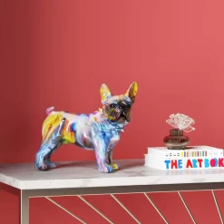 Skulptur Colourful Frenchie Dog - KARE Design
