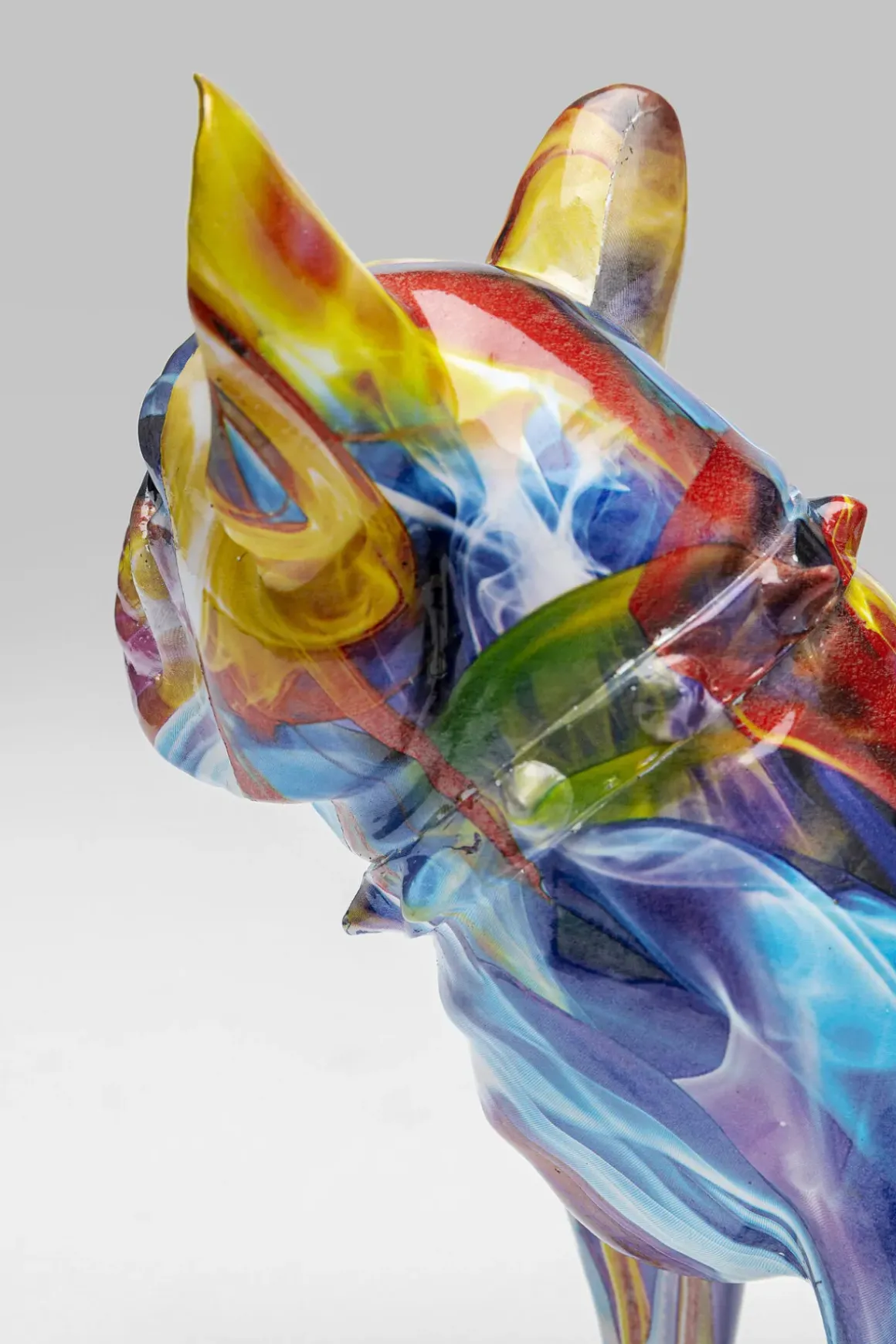 Skulptur Colourful Frenchie Dog - KARE Design