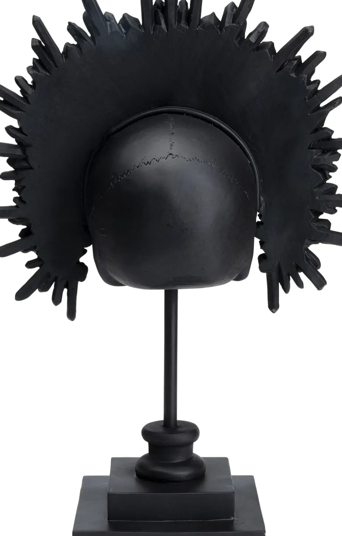 Skulptur Döskalle King - Svart - KARE Design