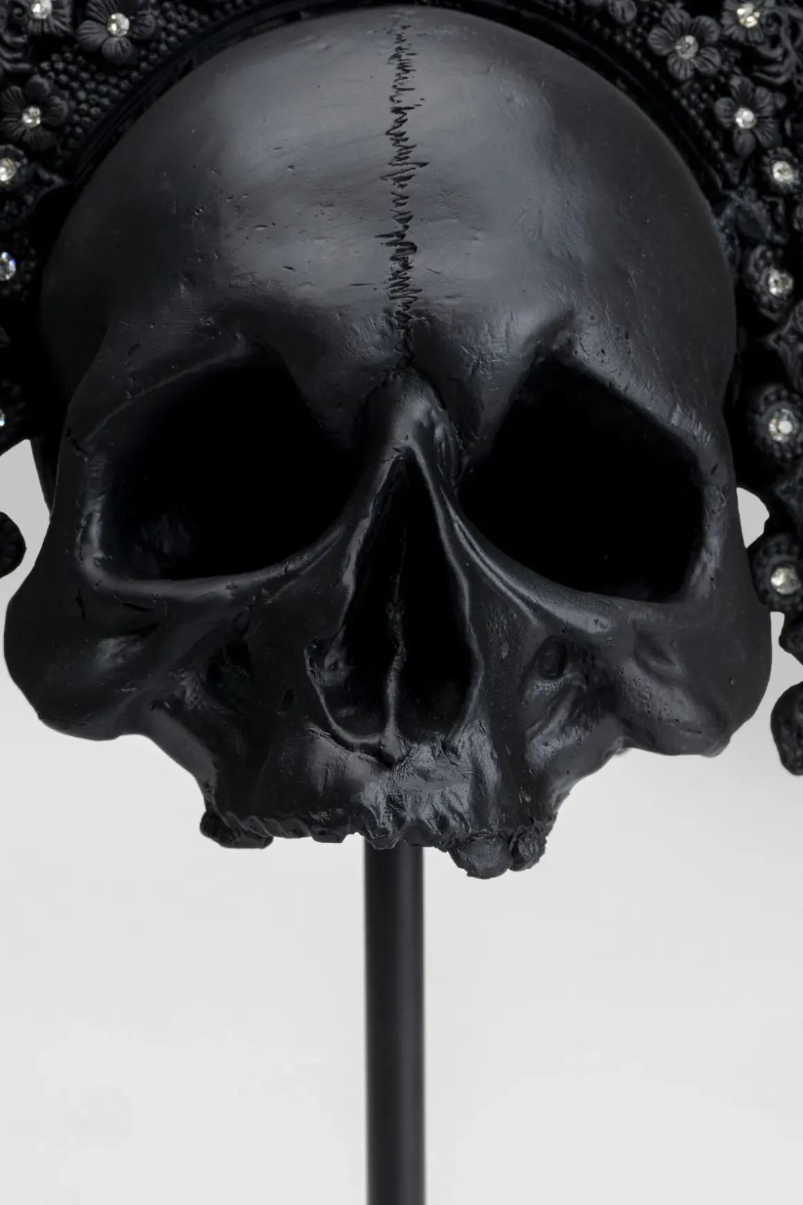 Skulptur Döskalle King - Svart - KARE Design